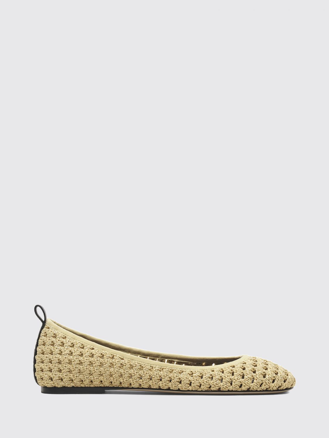 MARC JACOBS Ballet Flat Woman color Champagne