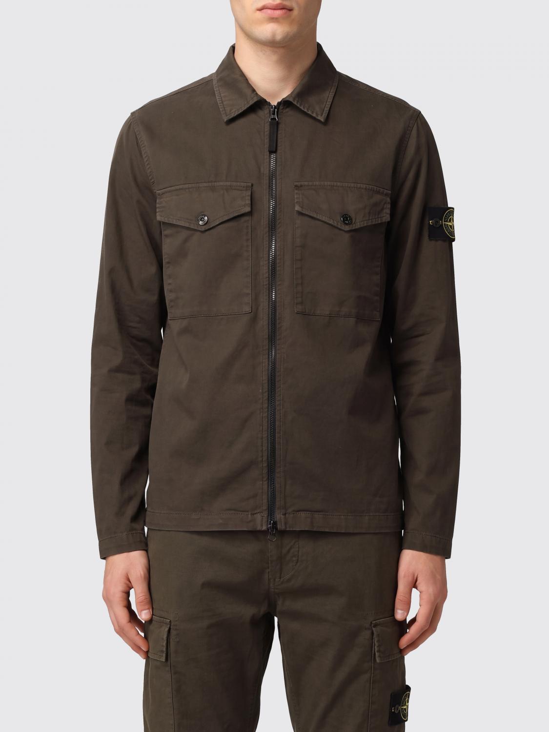 STONE ISLAND Camicia Uomo colore Grigio
