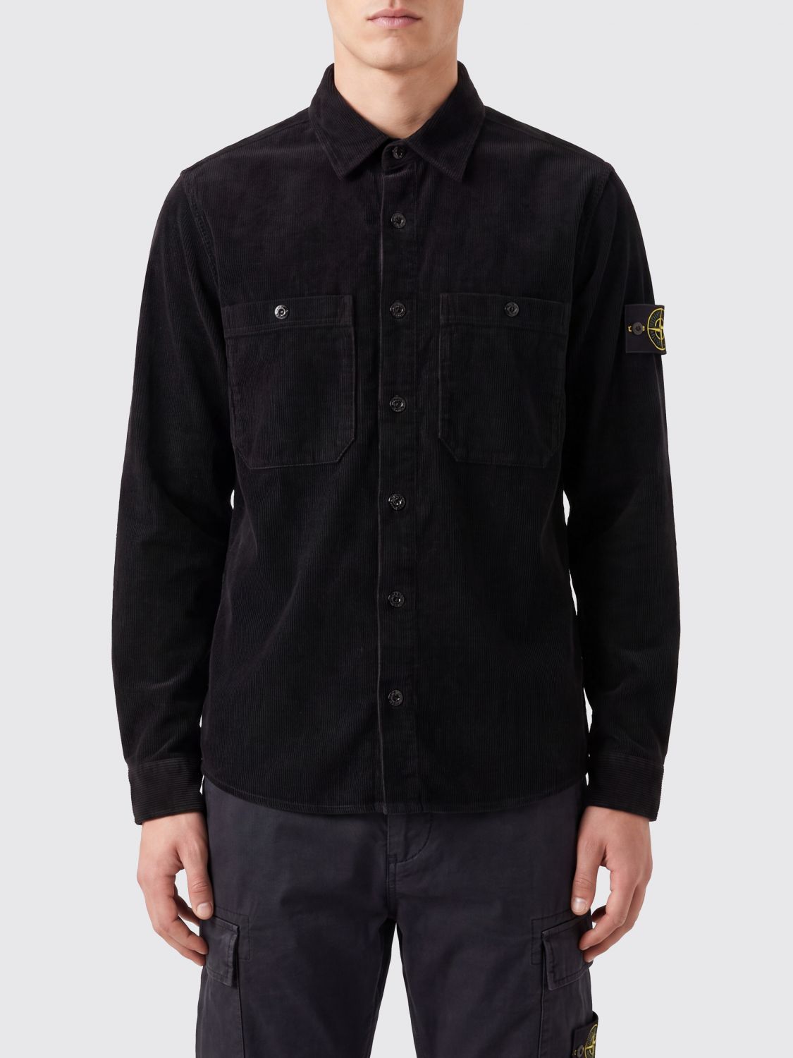 STONE ISLAND Camicia Uomo colore Nero