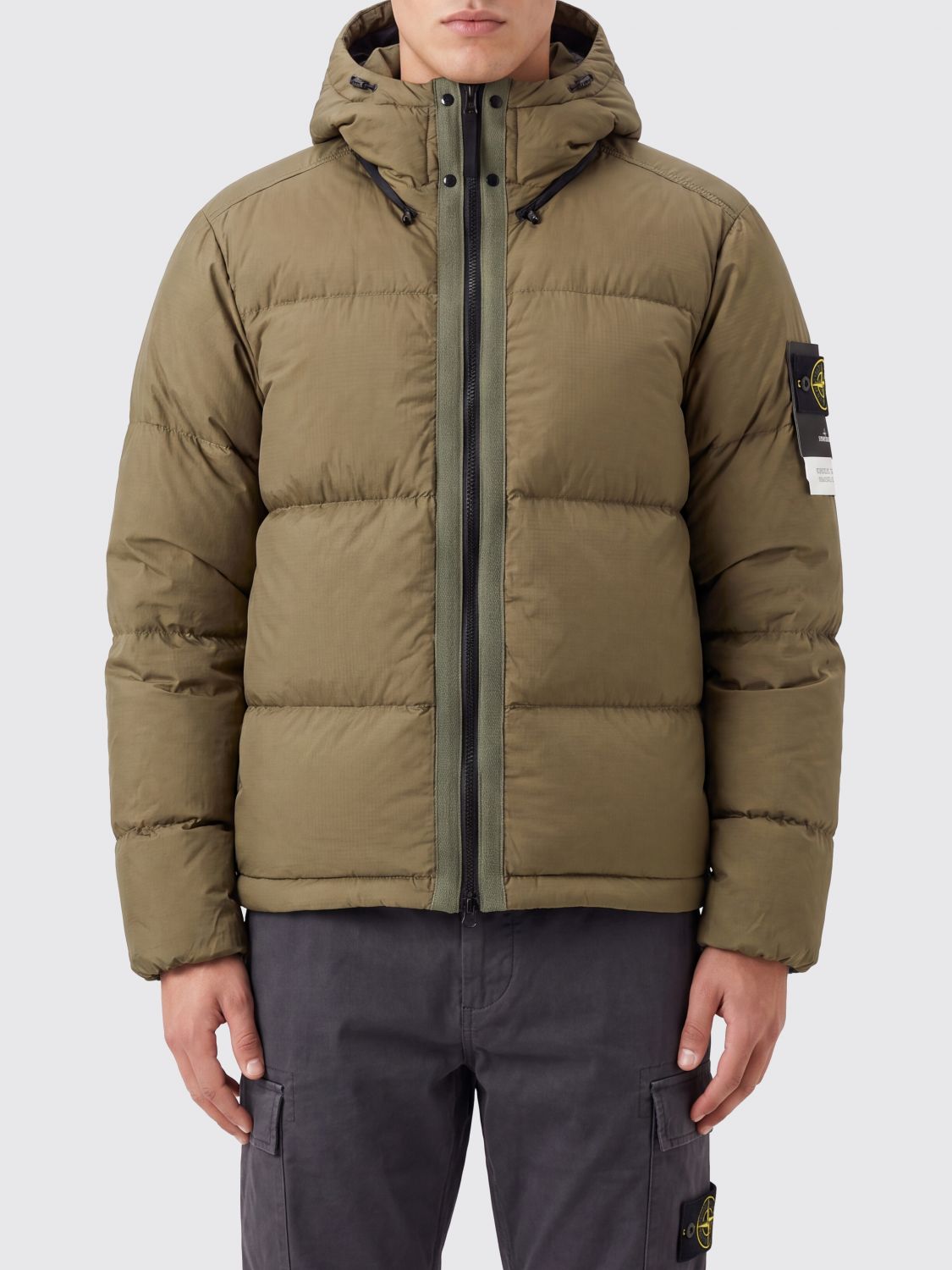 STONE ISLAND Cappotto Uomo colore Militare