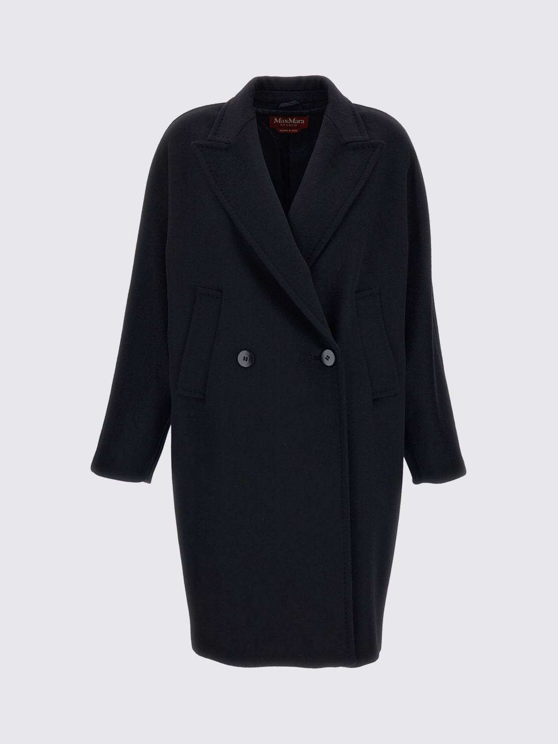 MAX MARA Coat Woman color Black