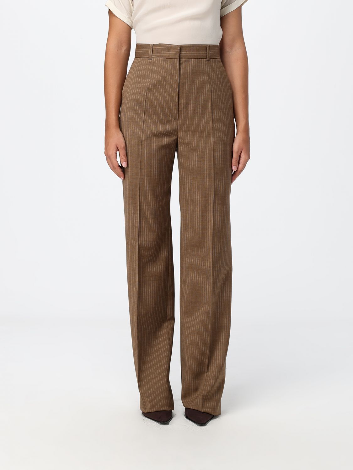 MAX MARA Pants Woman color Camel