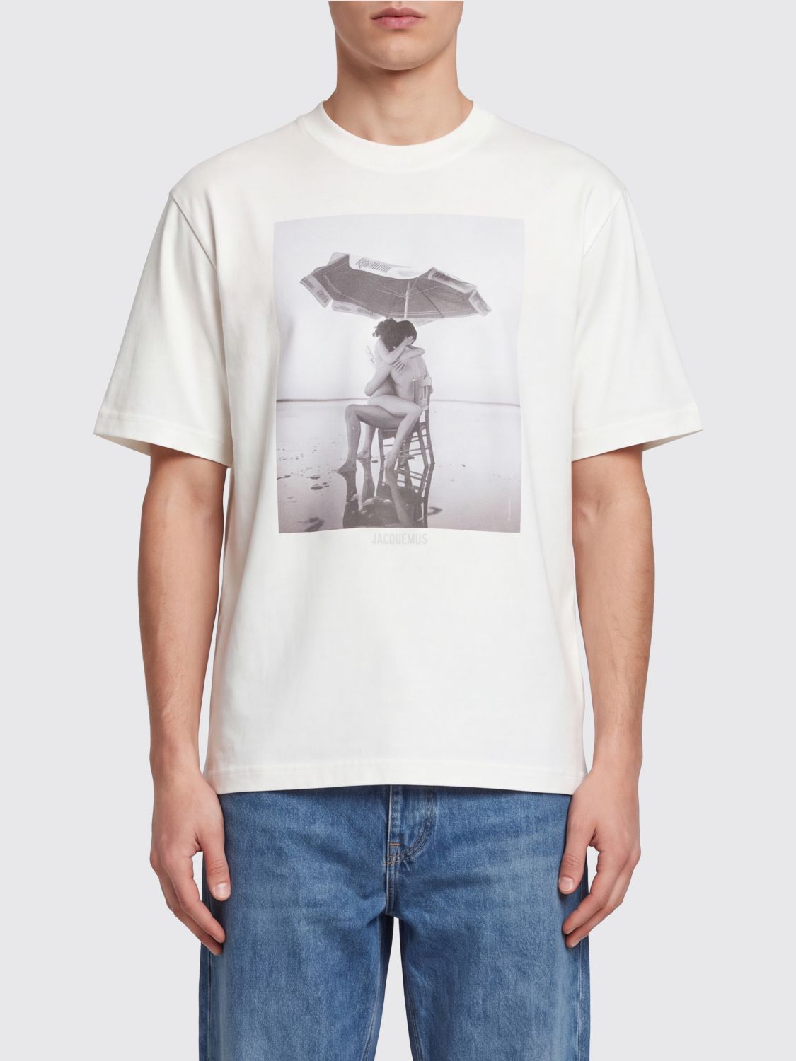 JACQUEMUS Polo Shirt Men color White