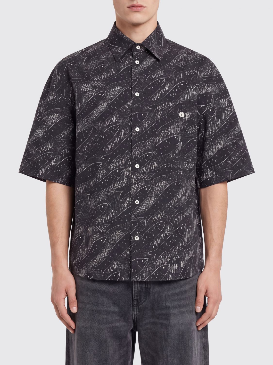 JACQUEMUS Shirt Men color Black