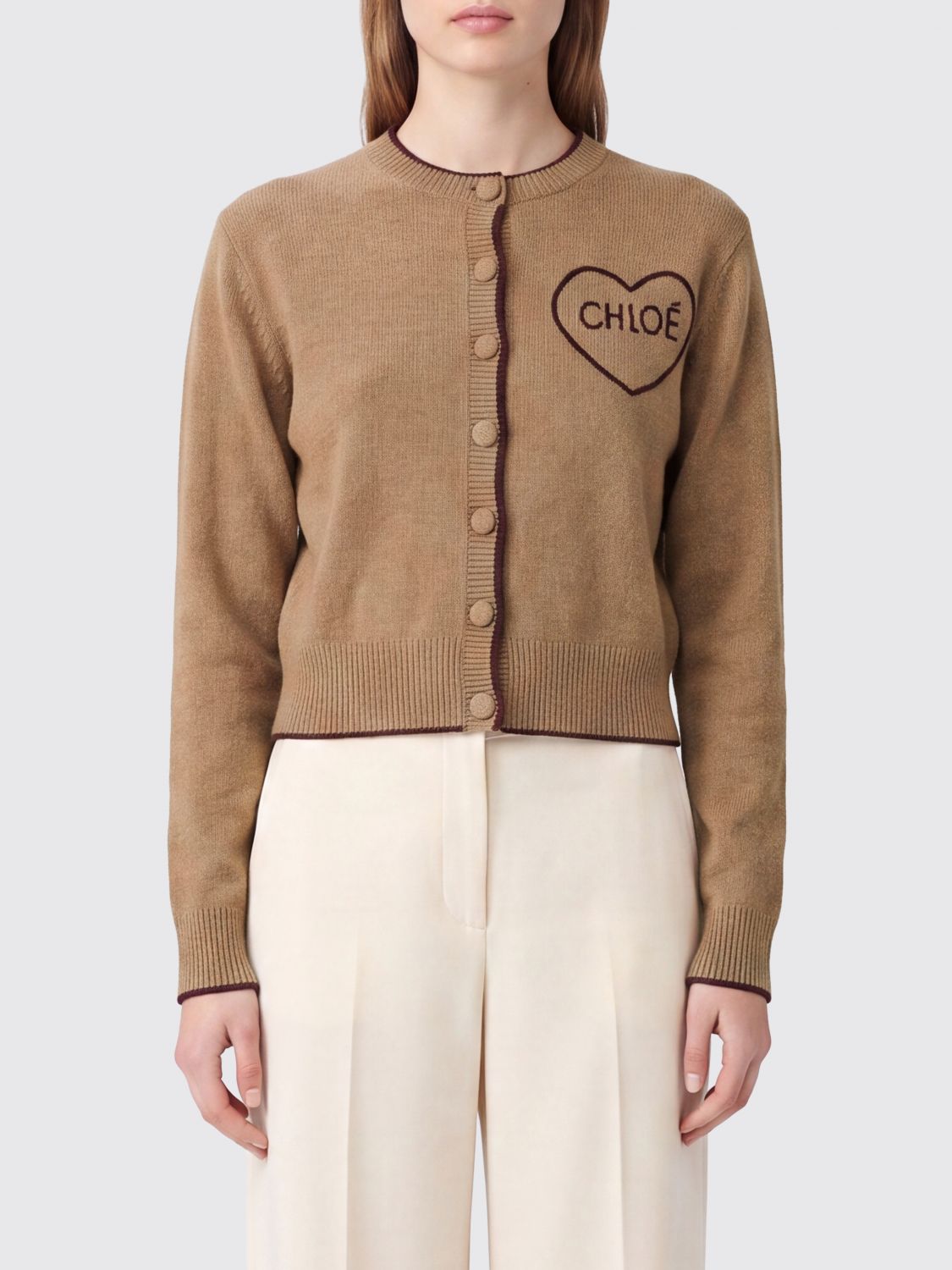 CHLOÉ Maglia Donna colore Marrone