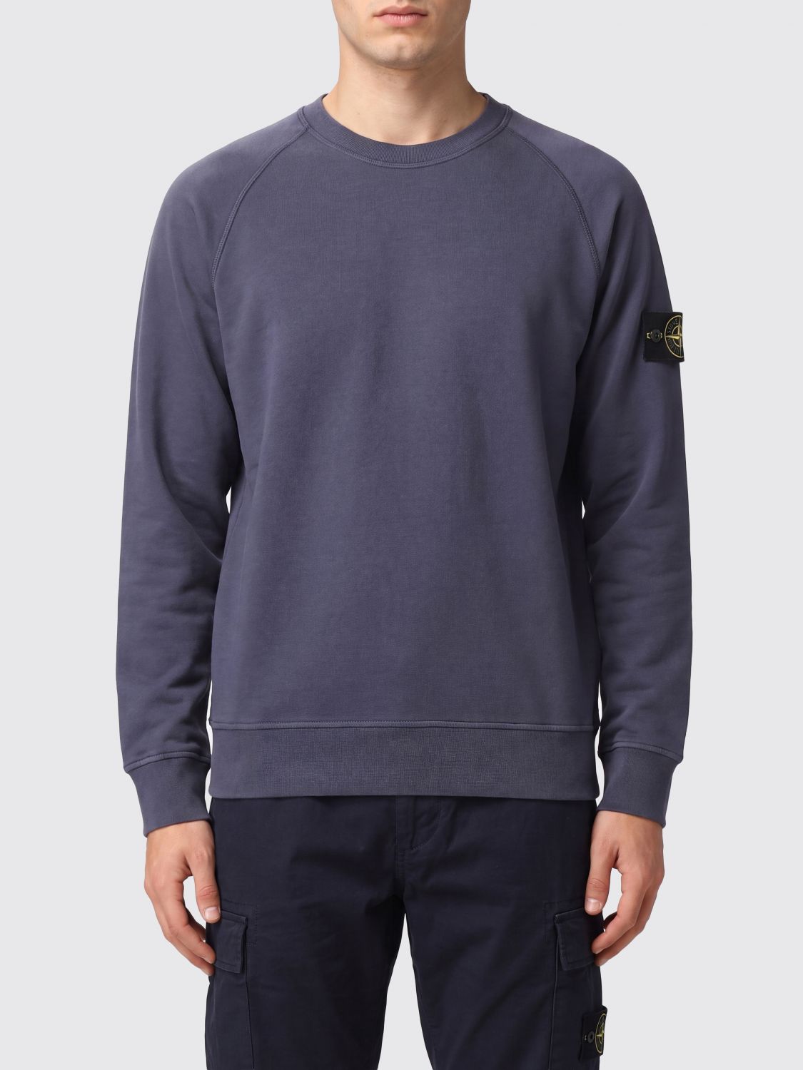 STONE ISLAND Felpa Uomo colore Blue