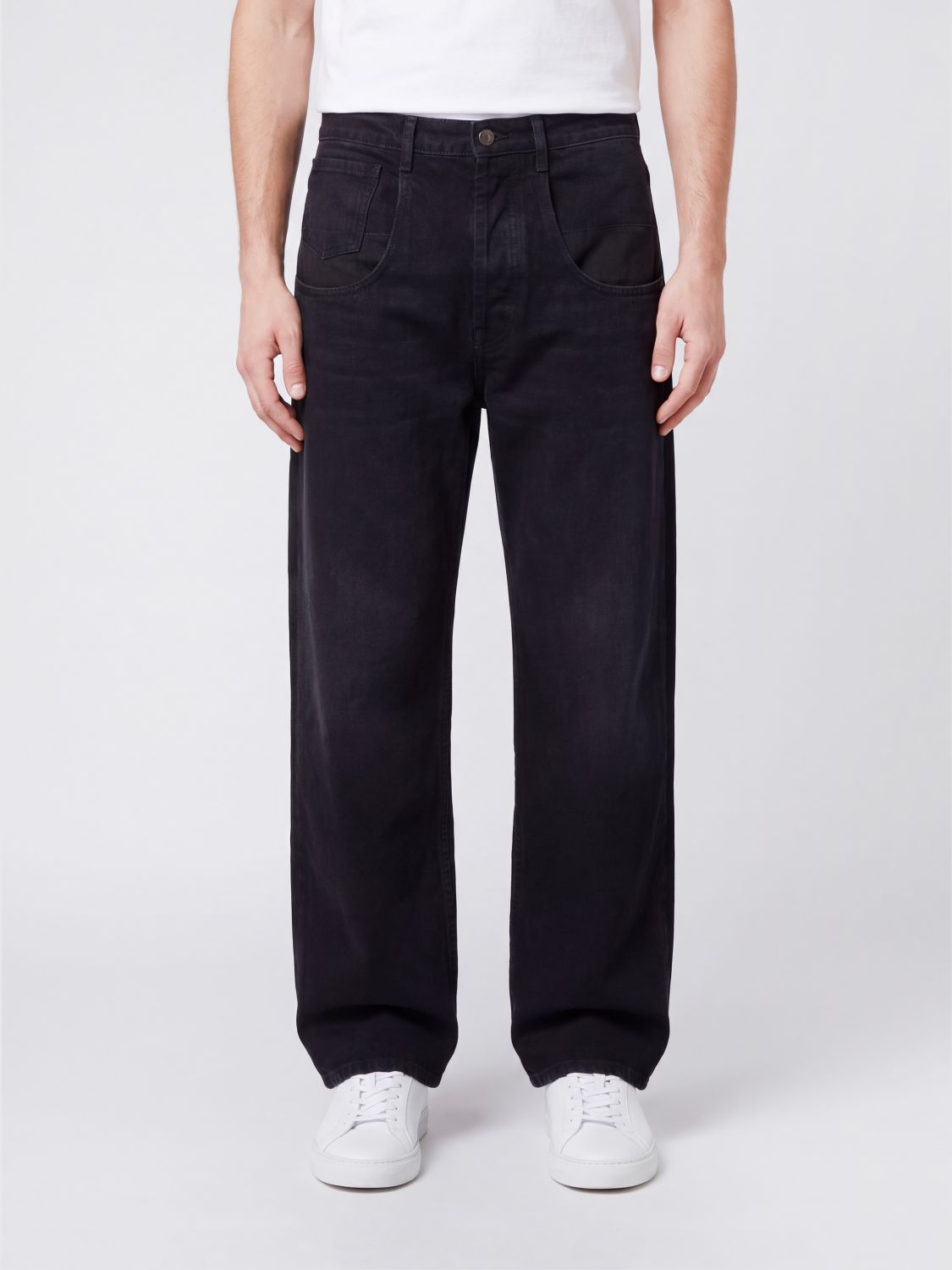 MAISON MARGIELA Mid-Rise Straight-Leg Cotton Denim Jeans