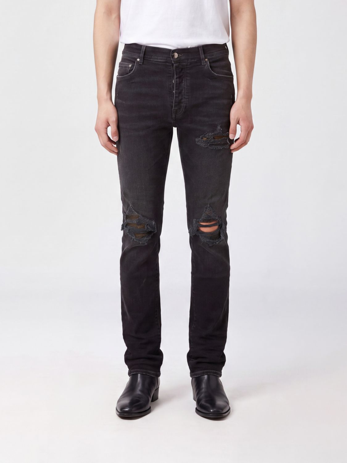 AMIRI Jeans Men color Black