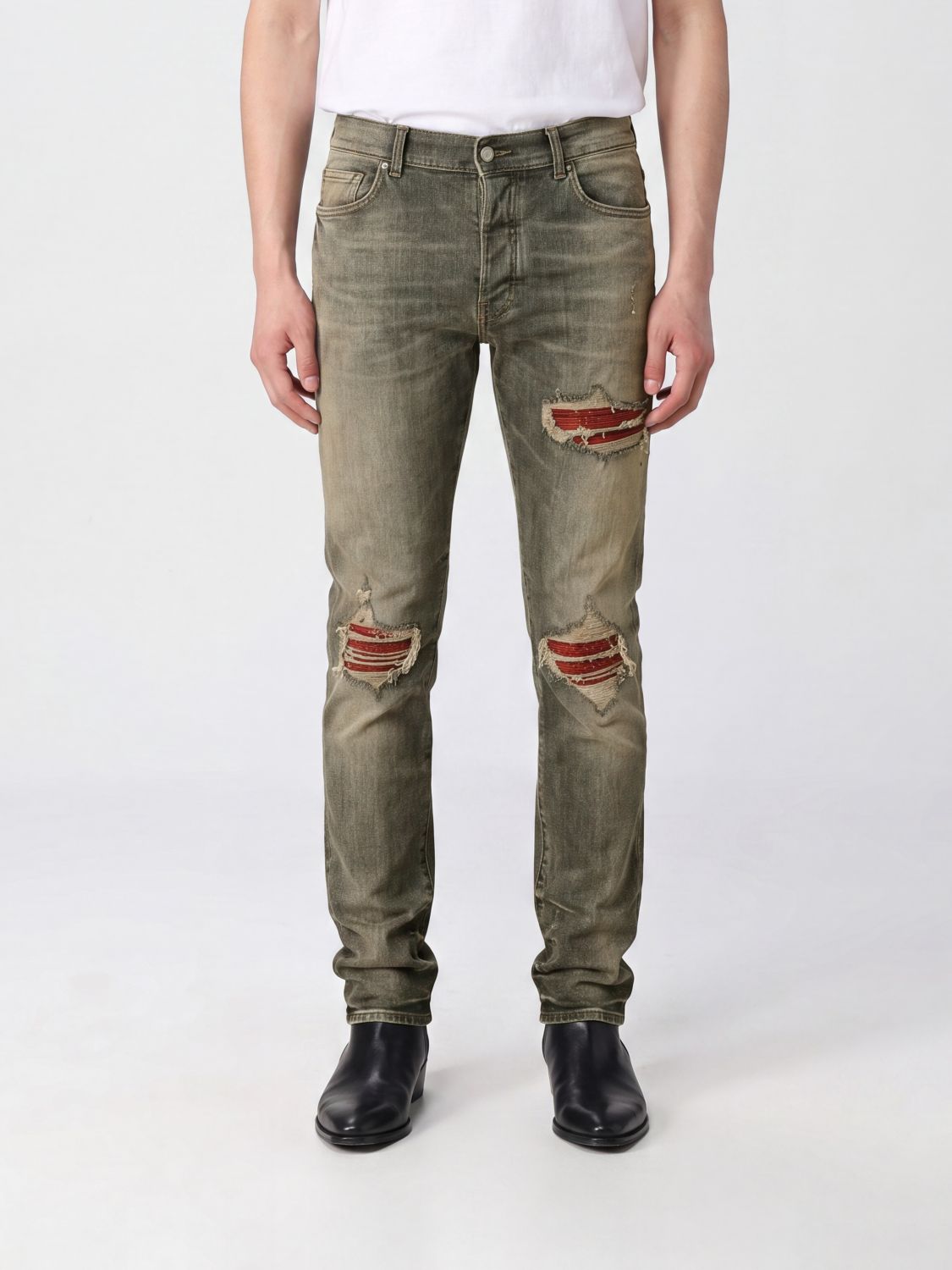 AMIRI Jeans Men color Black