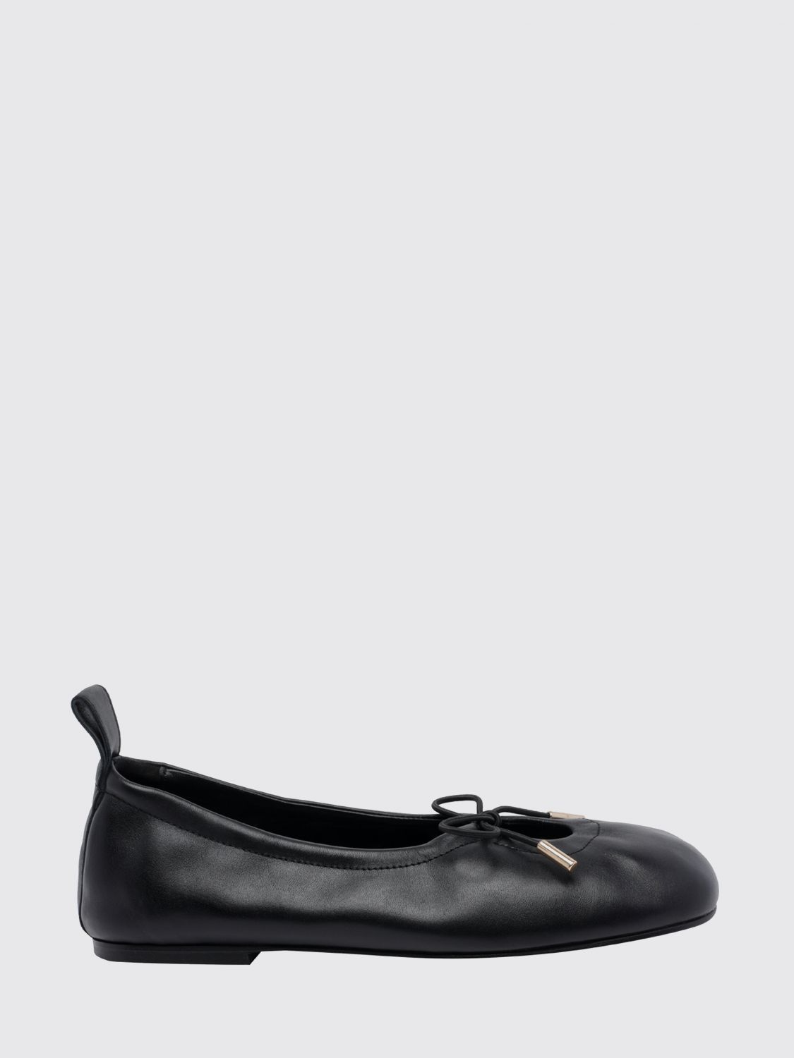 Alohas Rosalind Nappa Leather Ballet Flats with Bow Detail