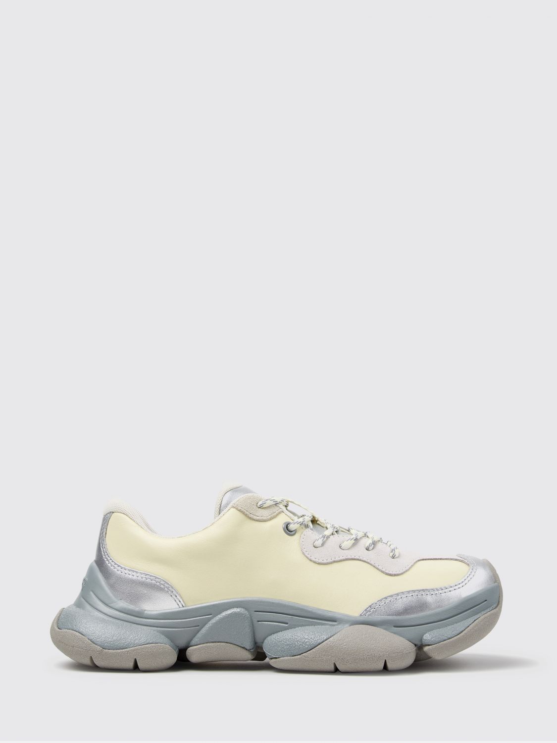CAMPER Sneakers Twins bicolori in pelle di vitello con suola Vibram