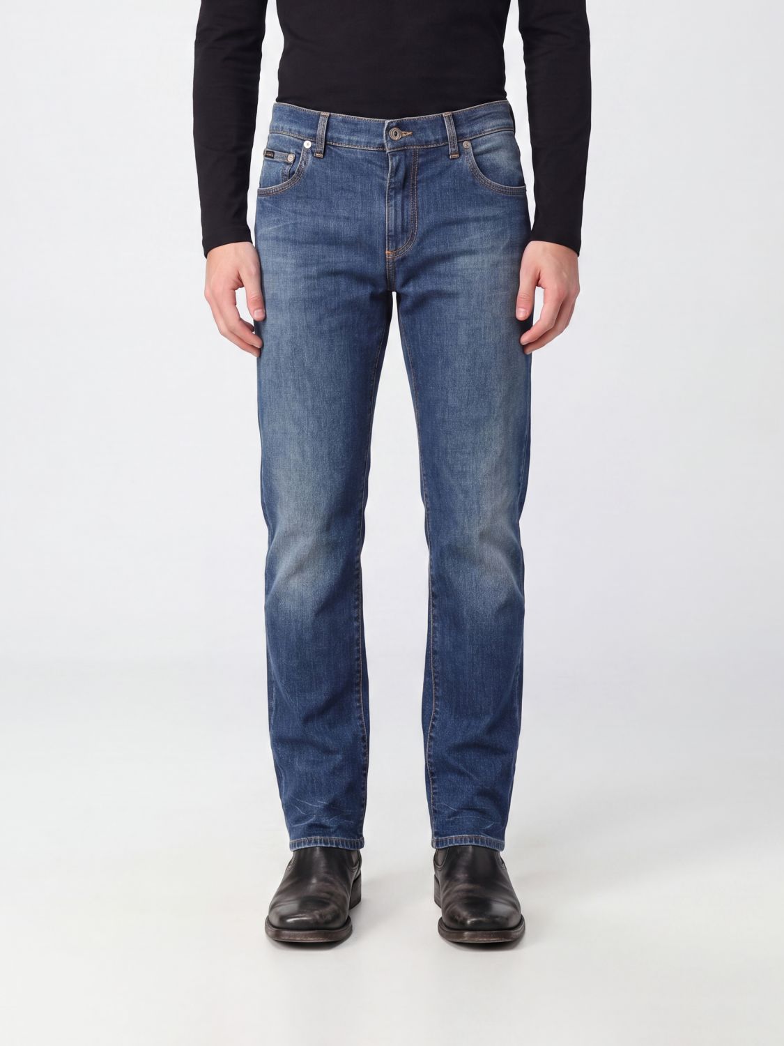 DOLCE & GABBANA Pants Men color Blue