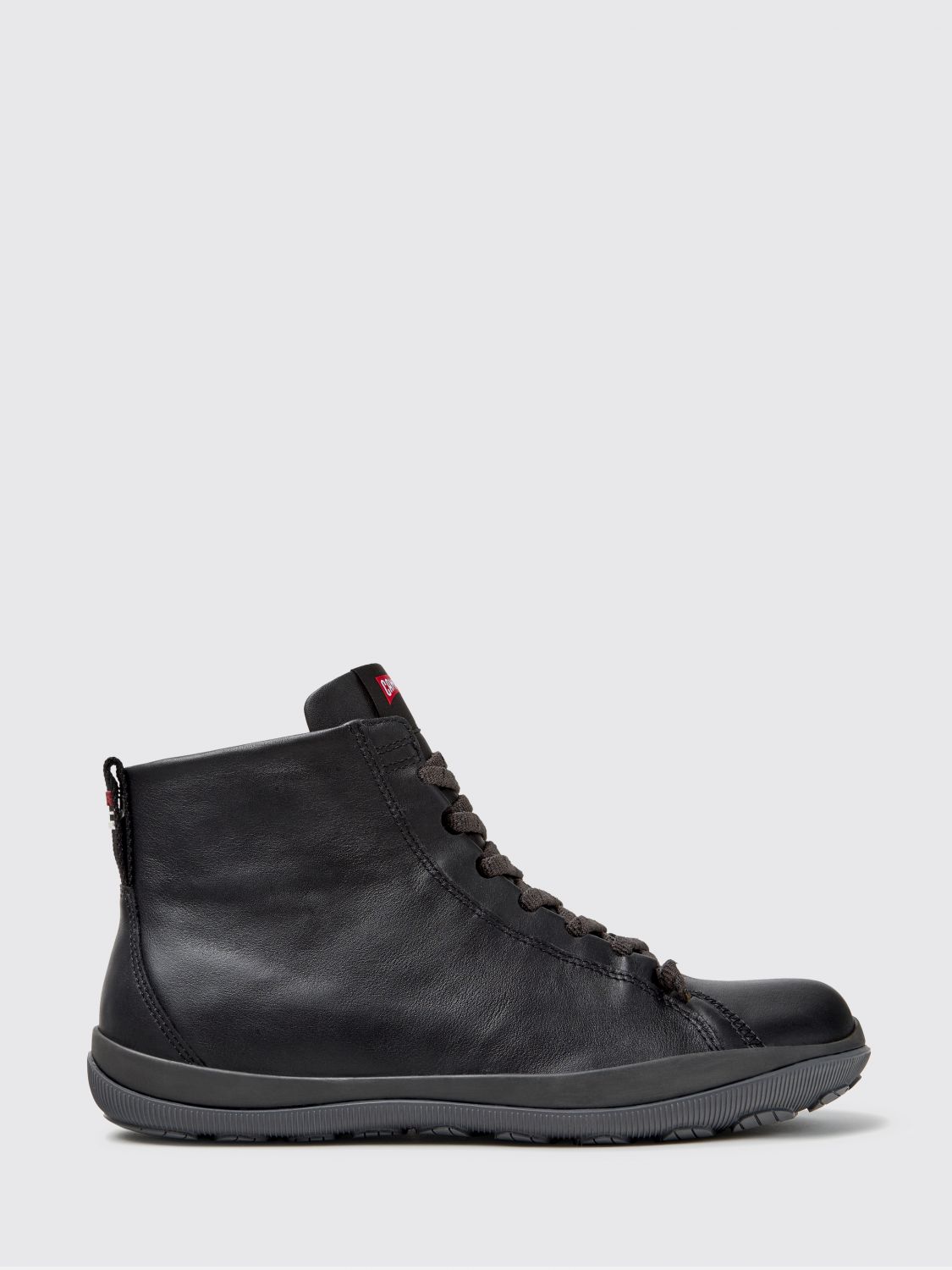 CAMPER Stivaletti Peu Pista GM in pelle Gore-Tex con zip laterale e lacci elastici