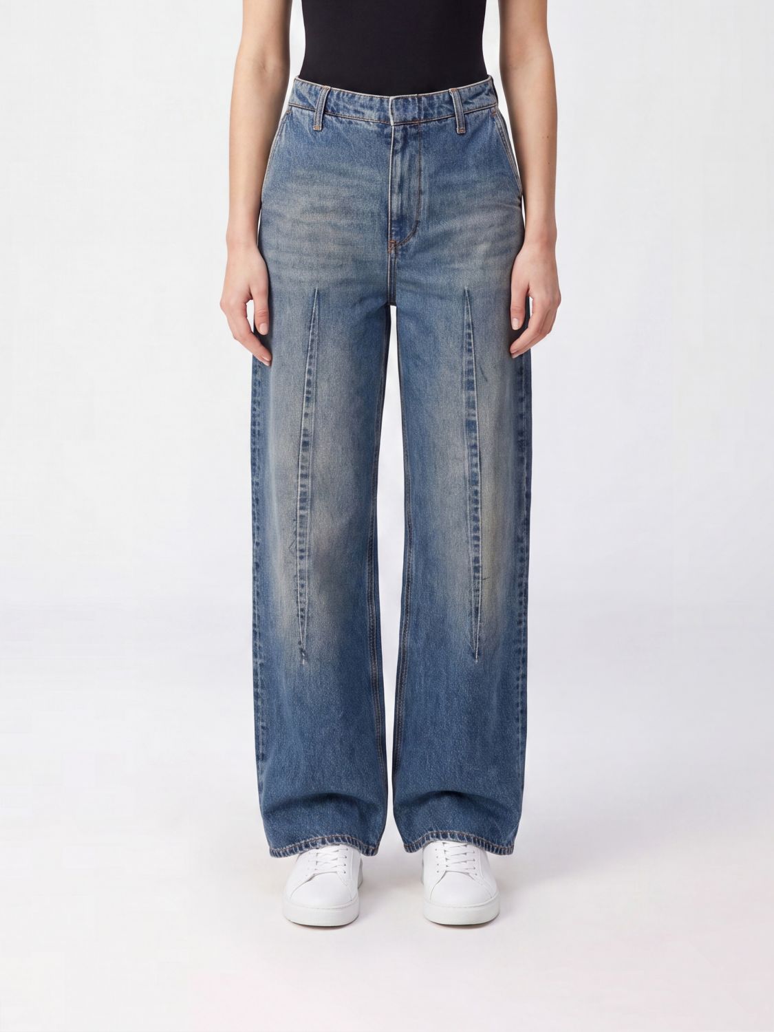MM6 MAISON MARGIELA Pants Woman color Blue