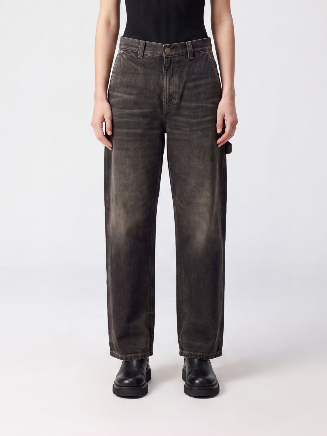 HAIKURE Sibilla Mid-Rise Boyfriend Jeans in Cotton Denim