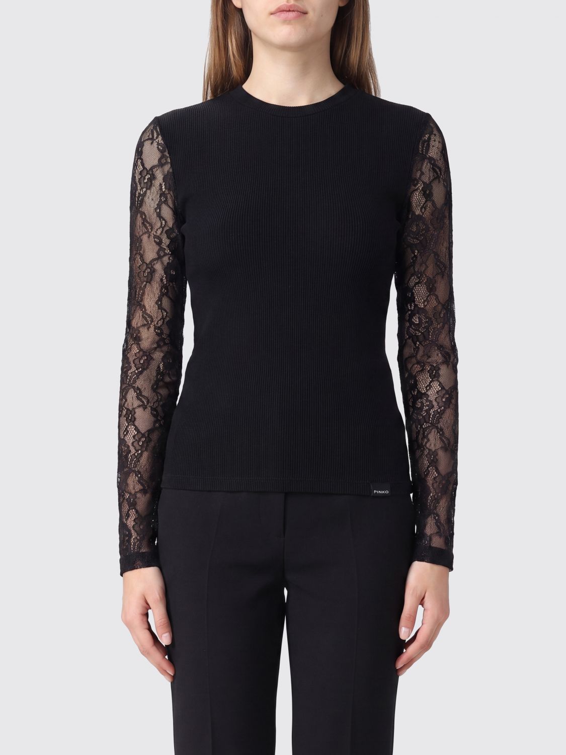 PINKO Polo Shirt Woman color Black