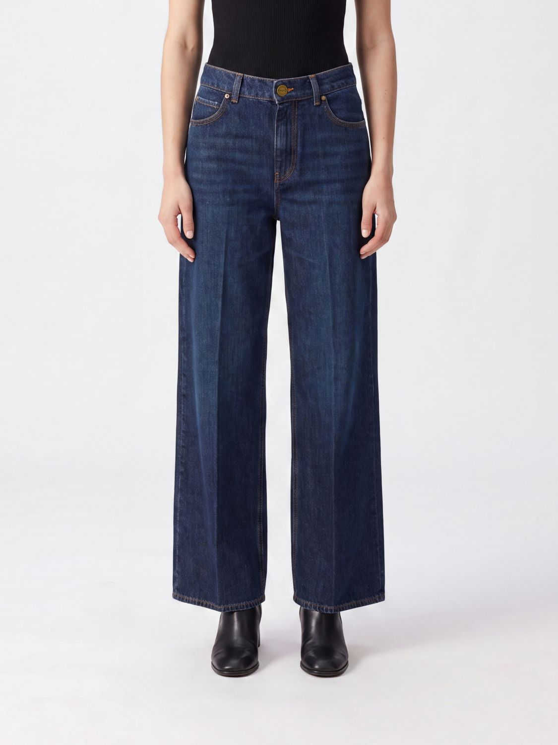 PINKO Jeans Woman color Blue