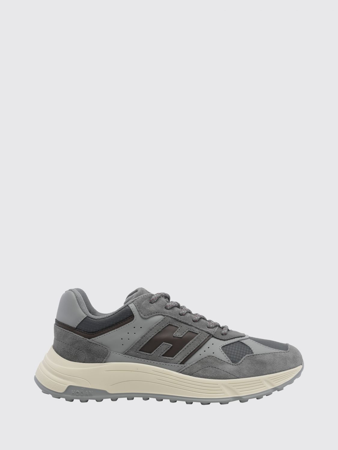HOGAN Hyperlight Sneakers aus Leder und Nylon mit Chunky-Sohle