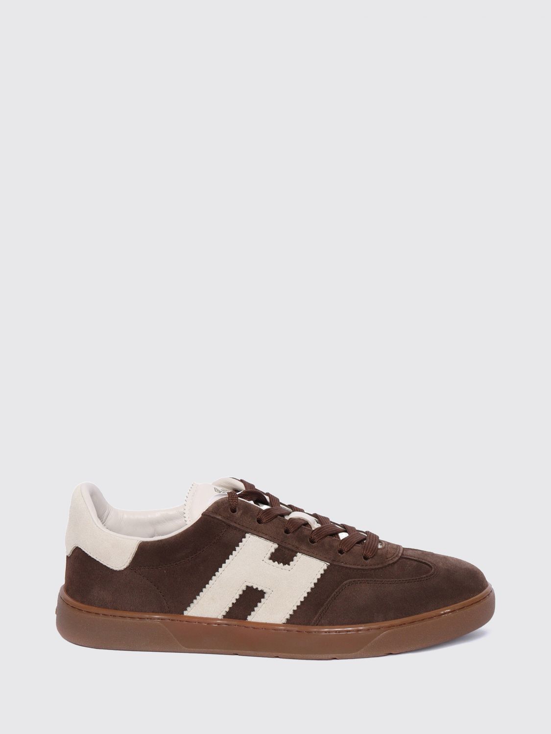 HOGAN Cool Sneaker aus Glatt- und Velours-Kalbsleder mit H-Logo