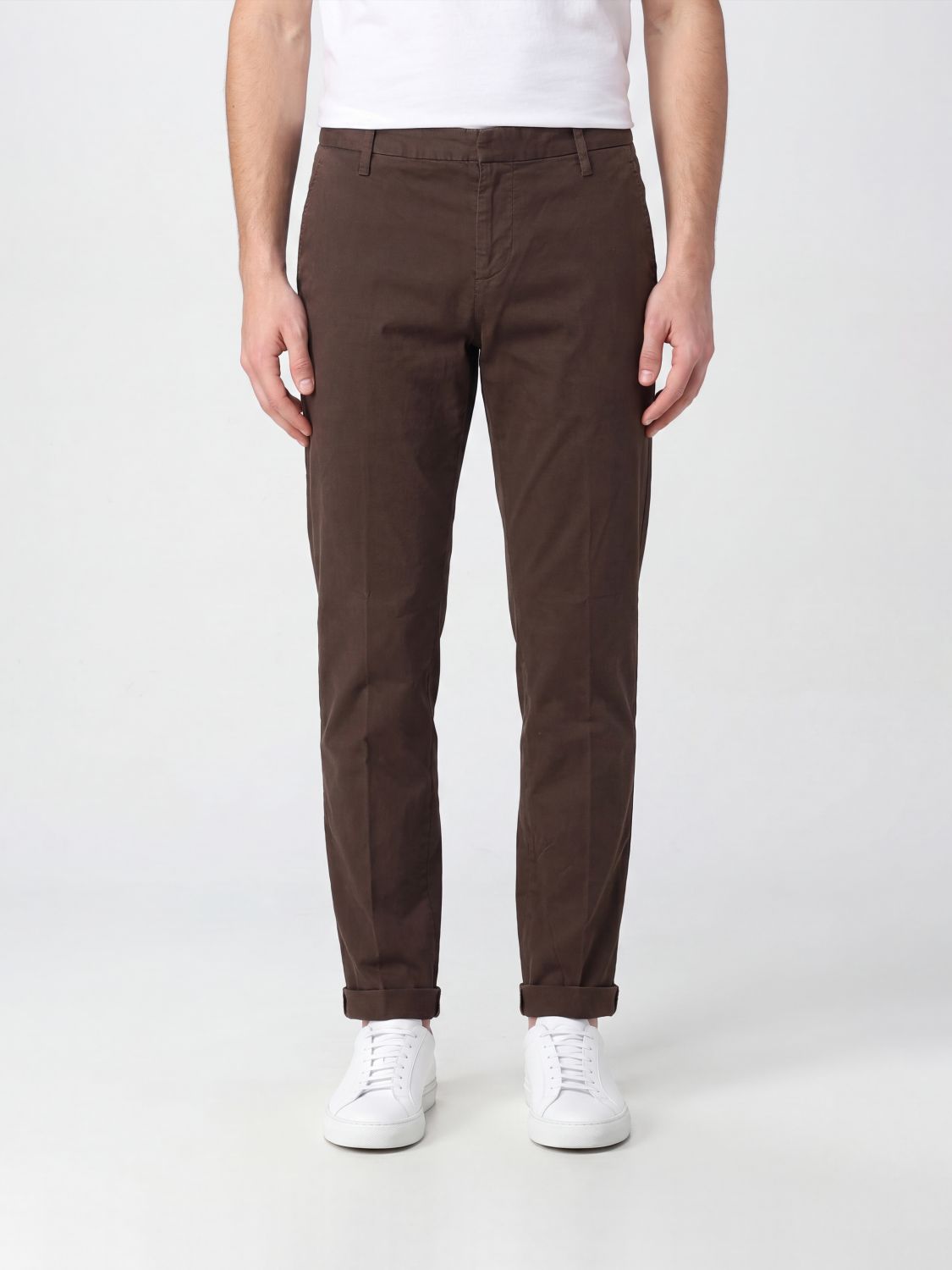 DONDUP Jeans Men color Brown