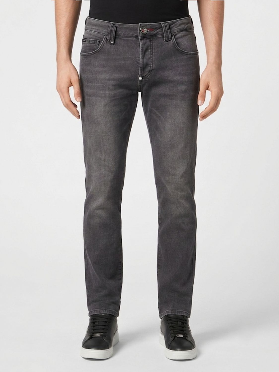 PHILIPP PLEIN Jeans Uomo colore Grigio