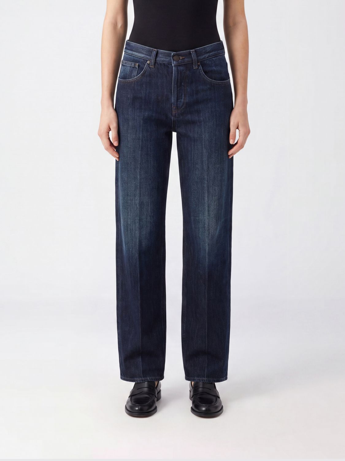 DONDUP Jeans Woman color Blue