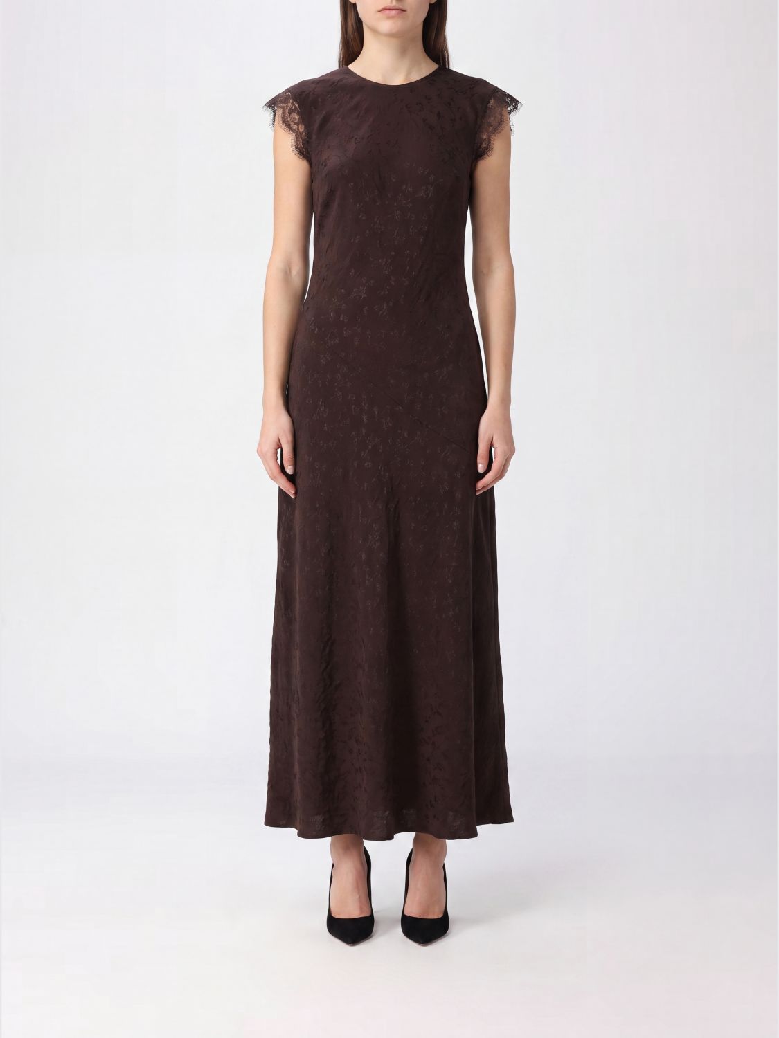 PINKO Dress Woman color Brown