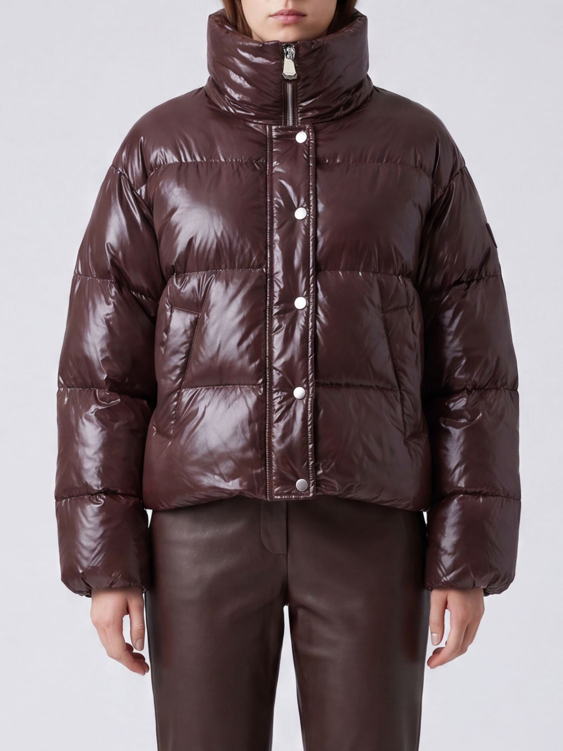 PINKO Jacket Woman color Brown