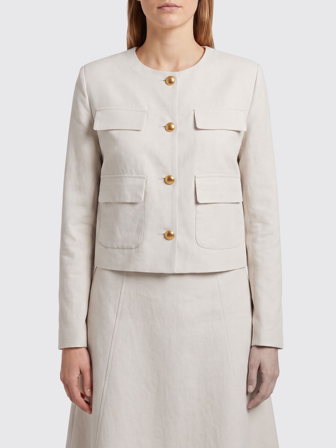 PAROSH Jacket Woman color Nude