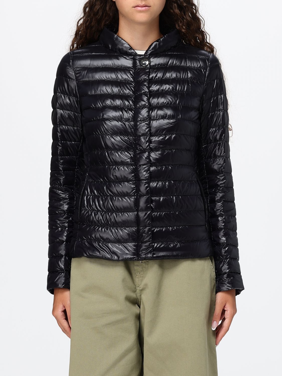 Herno Elena Quilted Down Jacket In Black