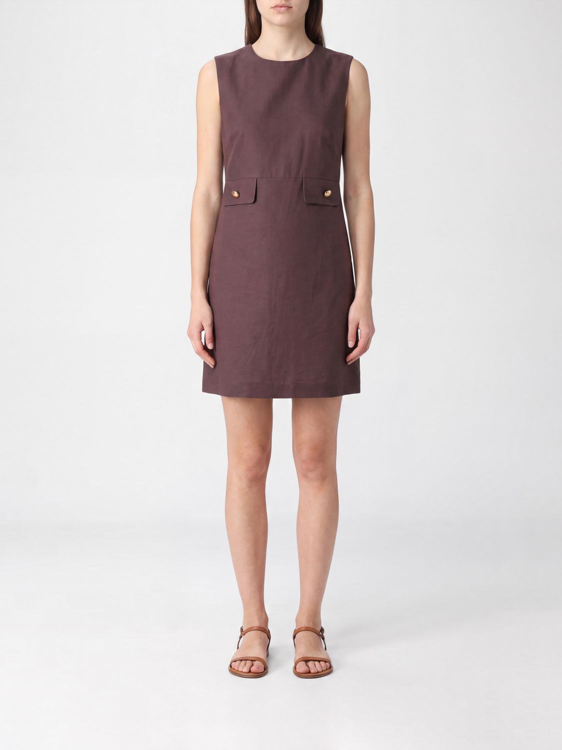 PAROSH Dress Woman color Brown
