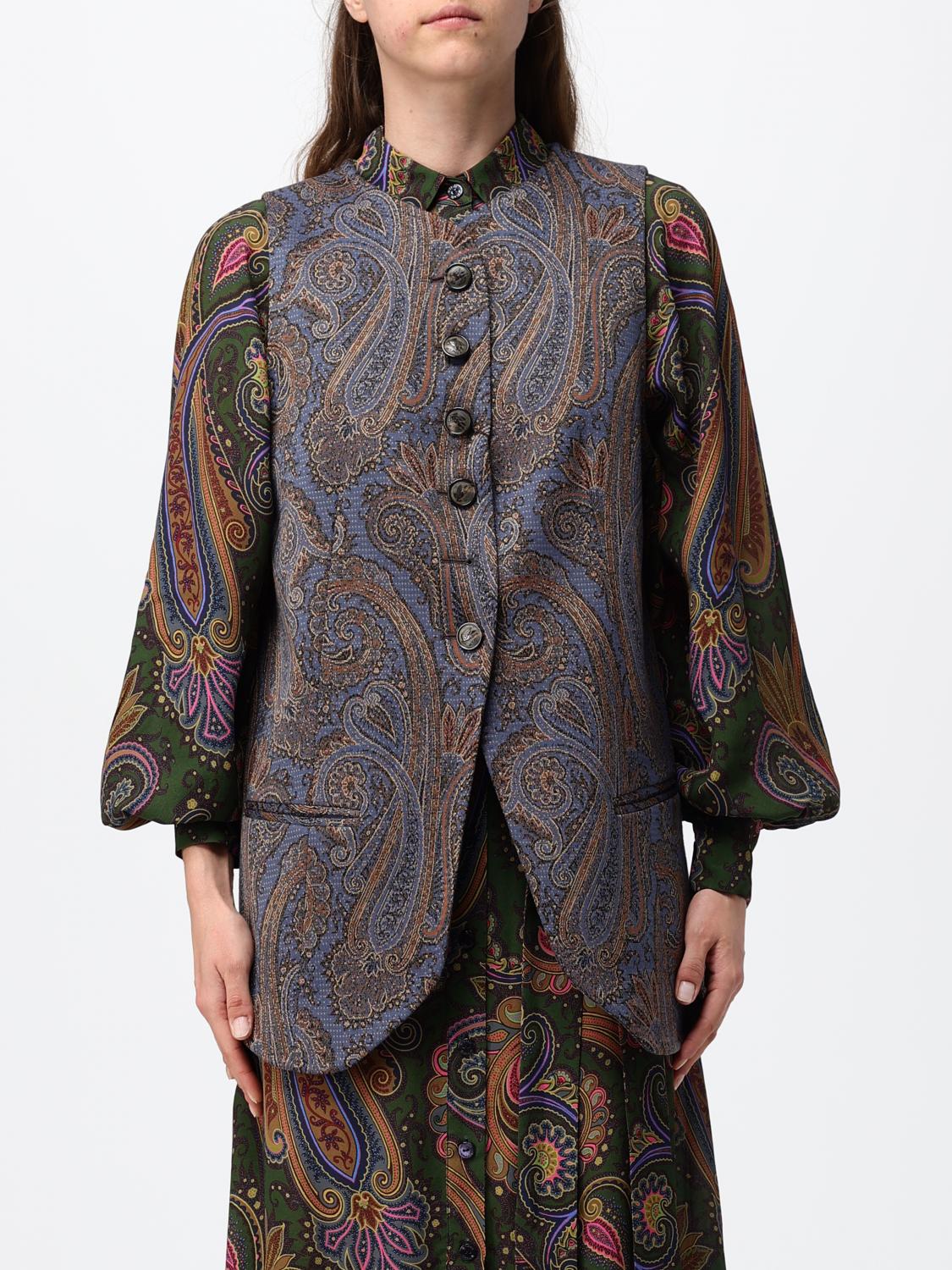 ETRO Dress Woman color Multicolor