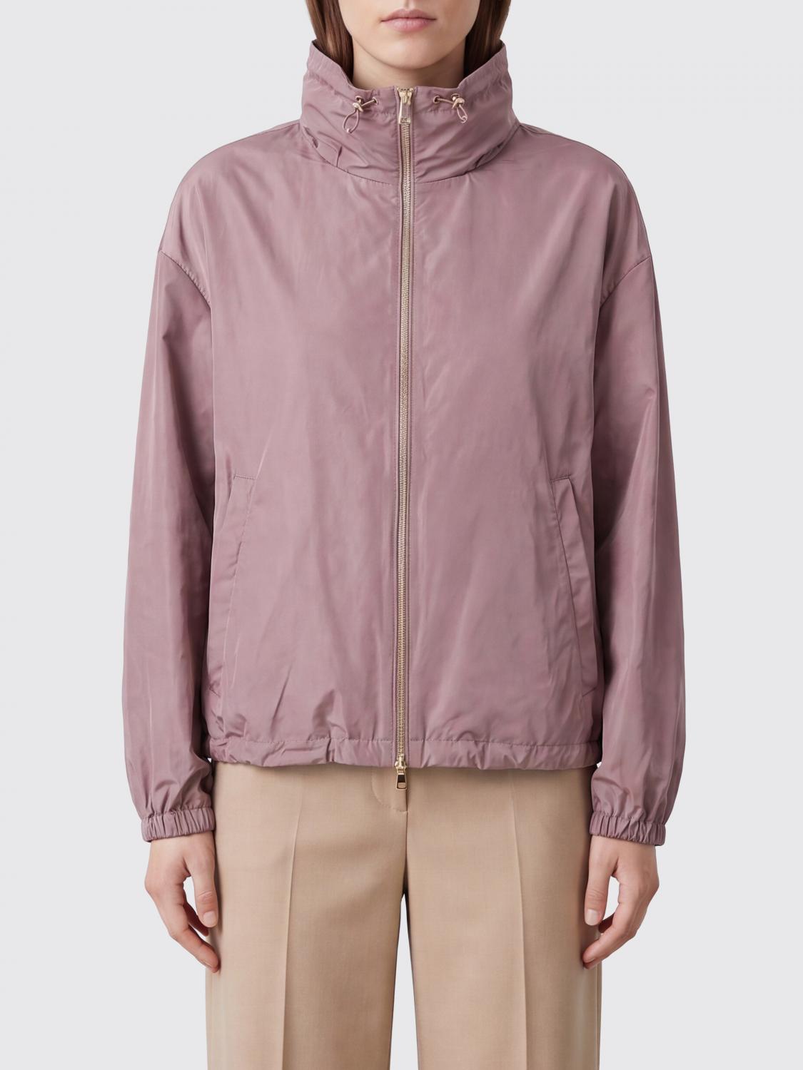 HERNO Short Water-Repellent Taffeta Windbreaker Jacket with Hood and High Neck