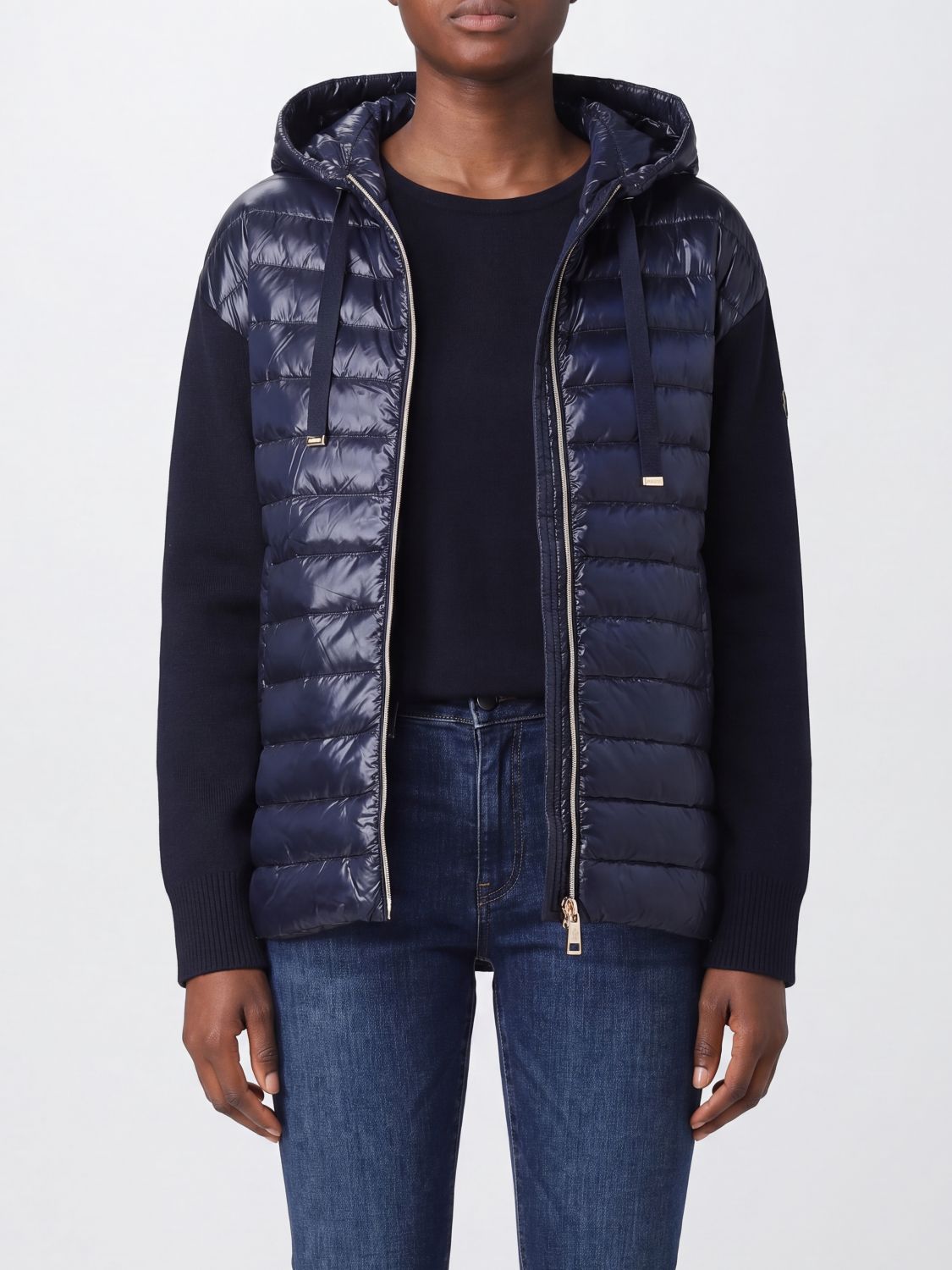 HERNO Jacket Woman color Blue