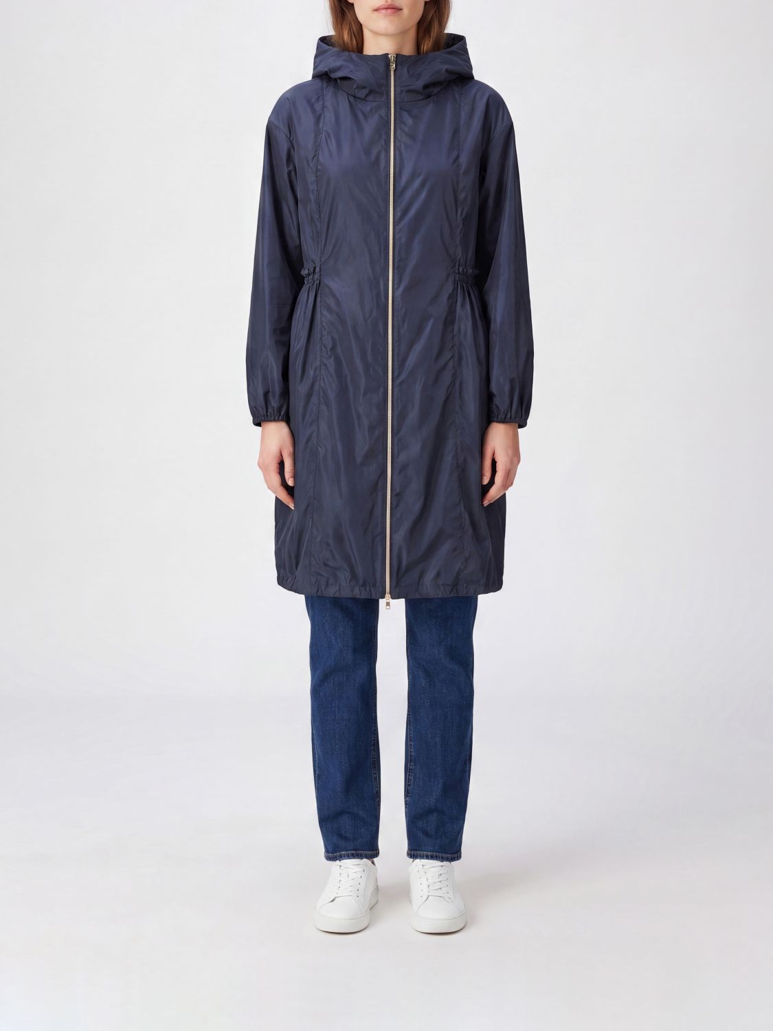 HERNO Coat Woman color Blue