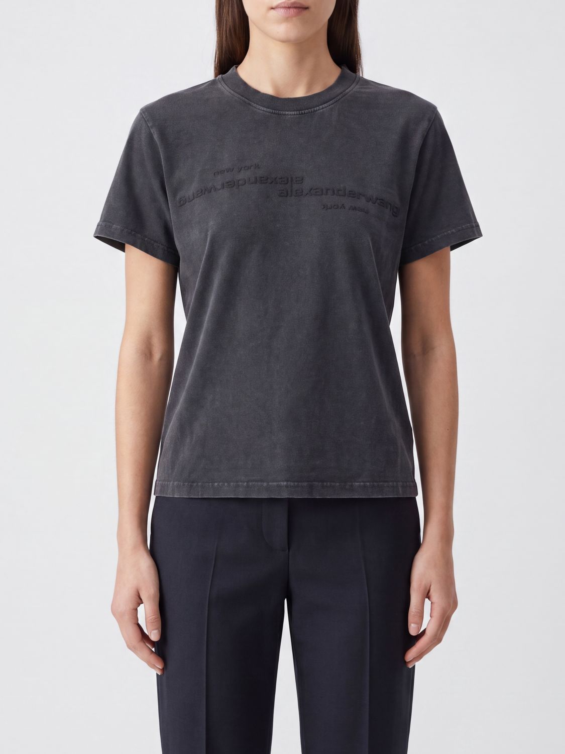 ALEXANDER WANG Polo Shirt Woman color Black