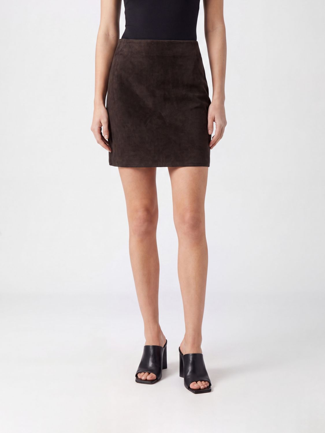 ROTATE Skirt Woman color Brown