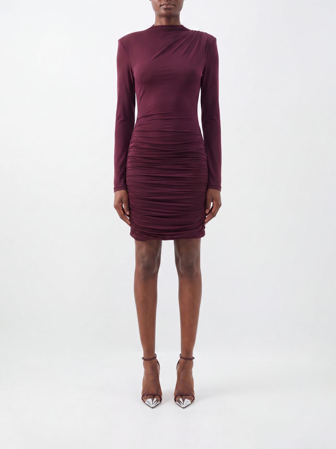 ROTATE Dress Woman color Burgundy