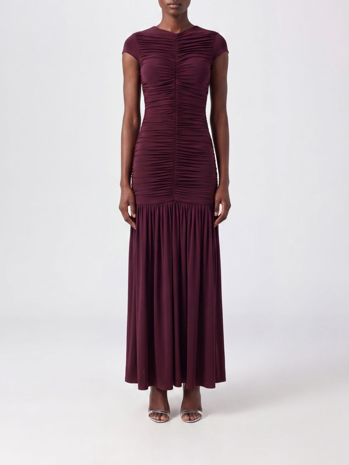 ROTATE Dress Woman color Burgundy
