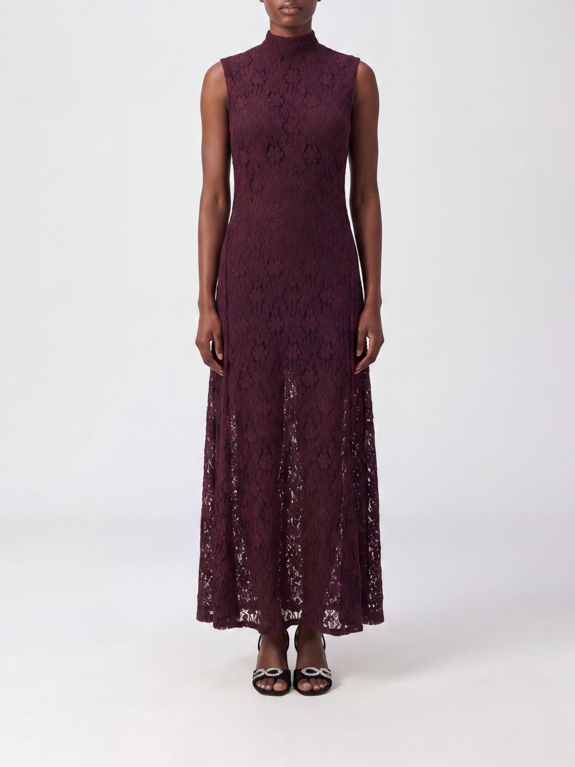 ROTATE Dress Woman color Burgundy