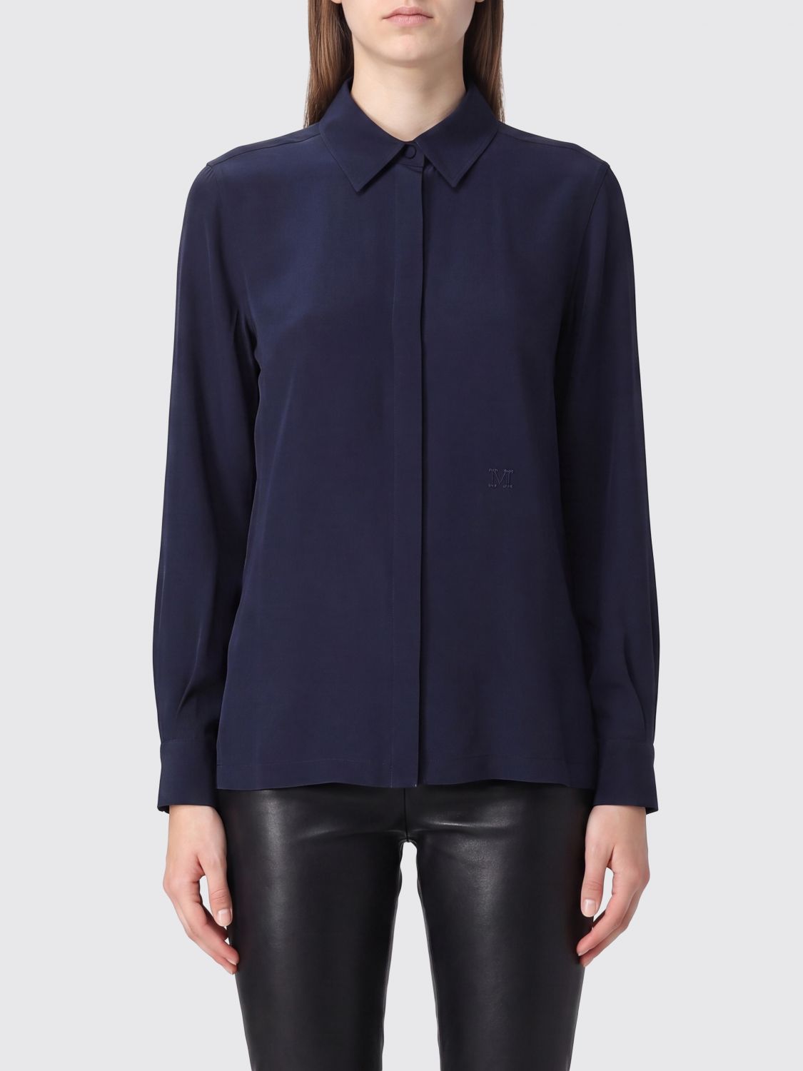 MAX MARA Shirt Woman color Blue