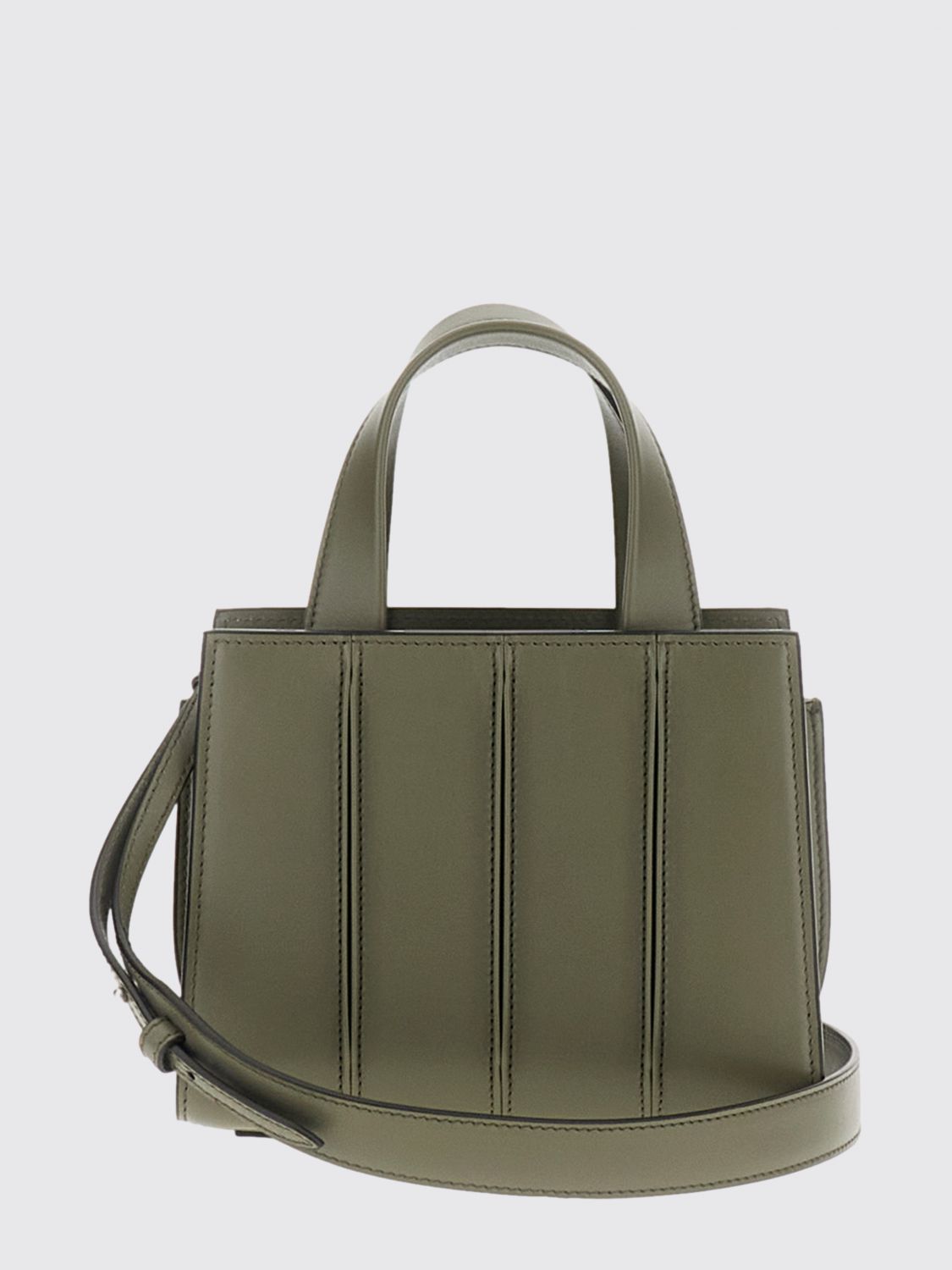 MAX MARA Mini Handbag in Smooth Calfskin with Double Top Handles