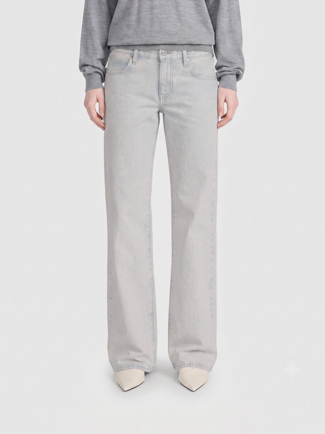 FRAME Jeans Woman color Sky