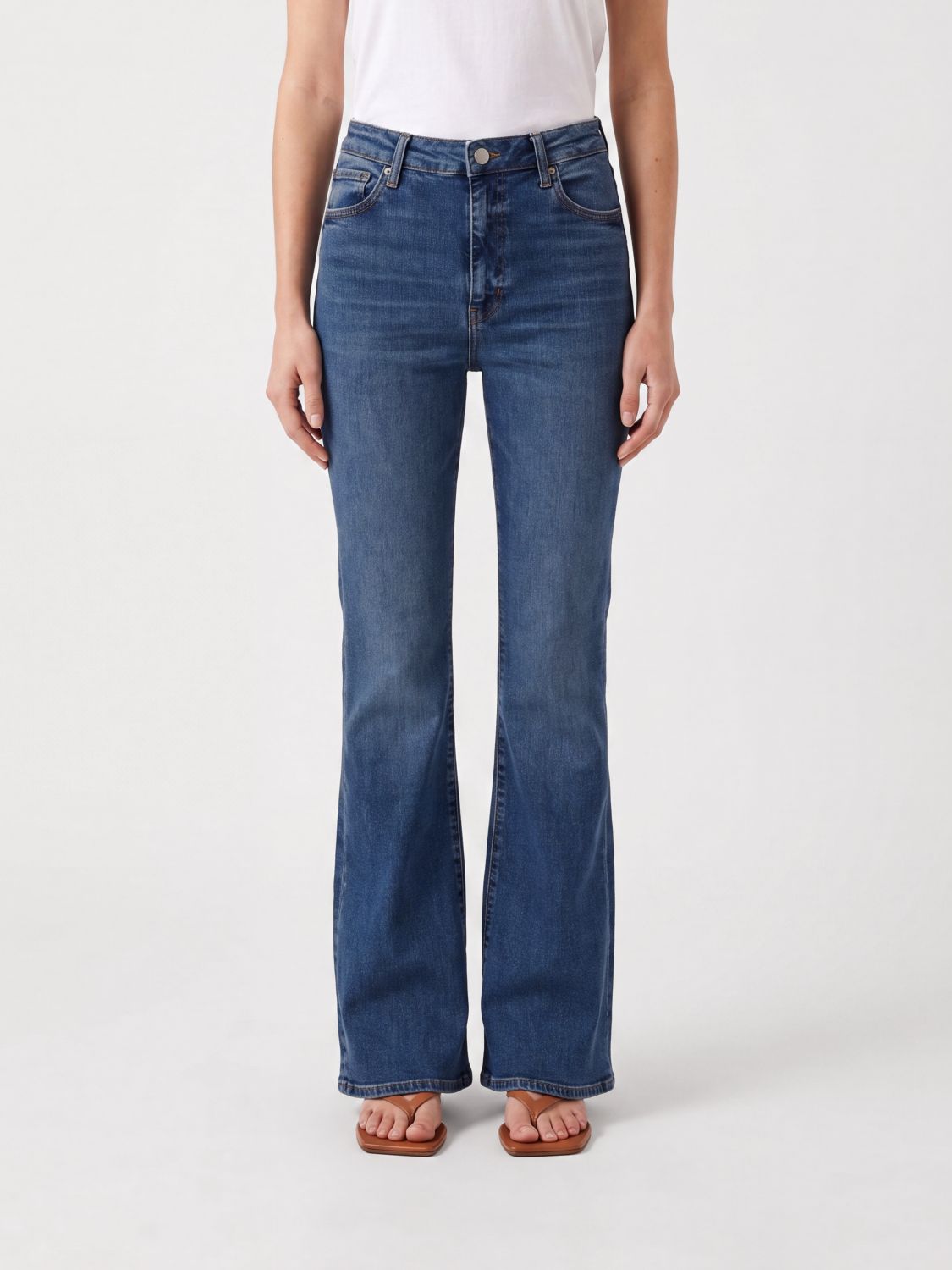 FRAME Jeans Woman color Blue