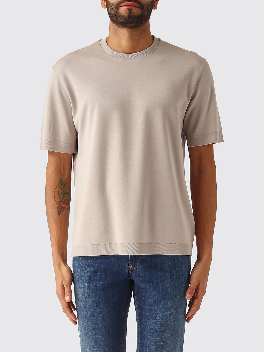 HERNO T-Shirt Men color Dove Grey