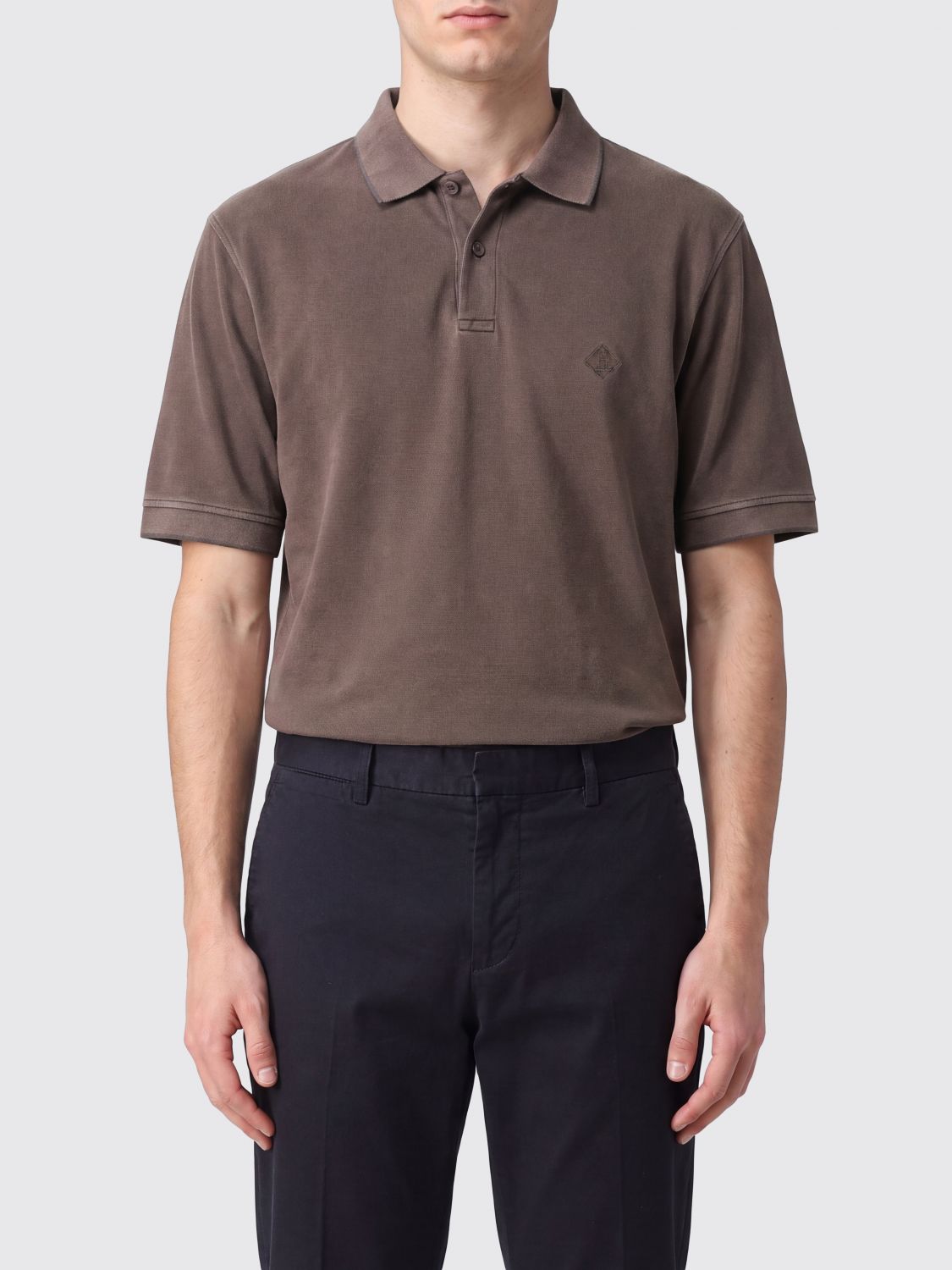 HERNO Polo Shirt Men color Dark