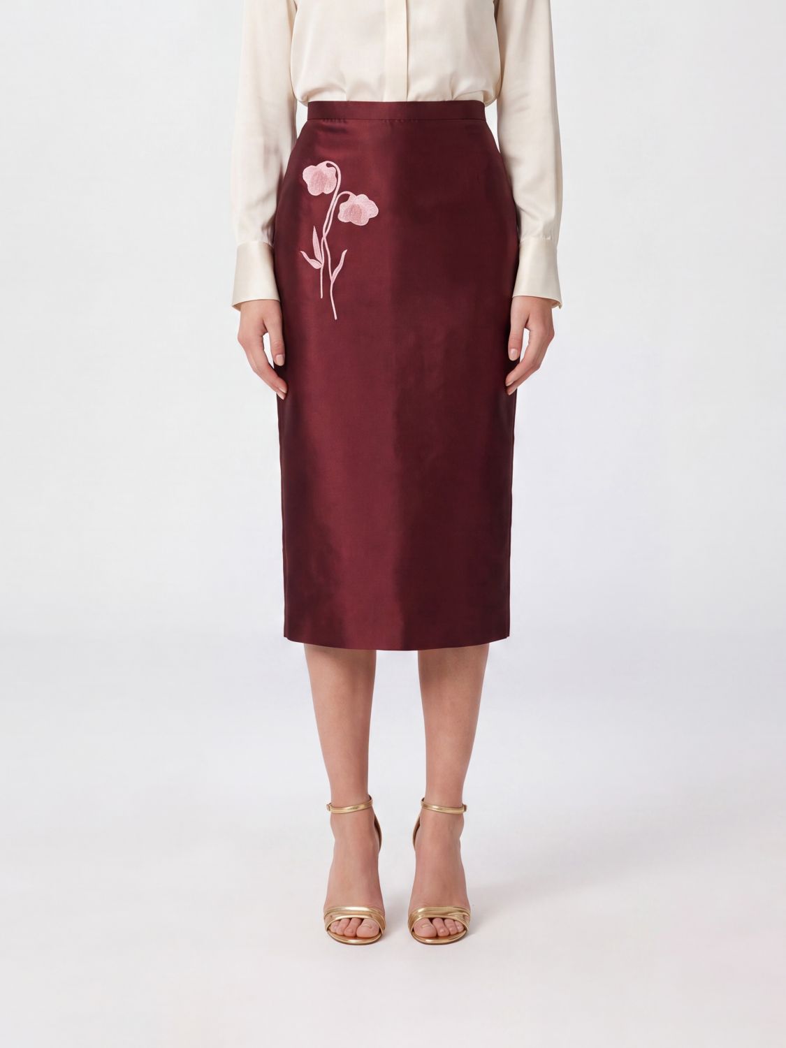 ERDEM Skirt Woman color Red