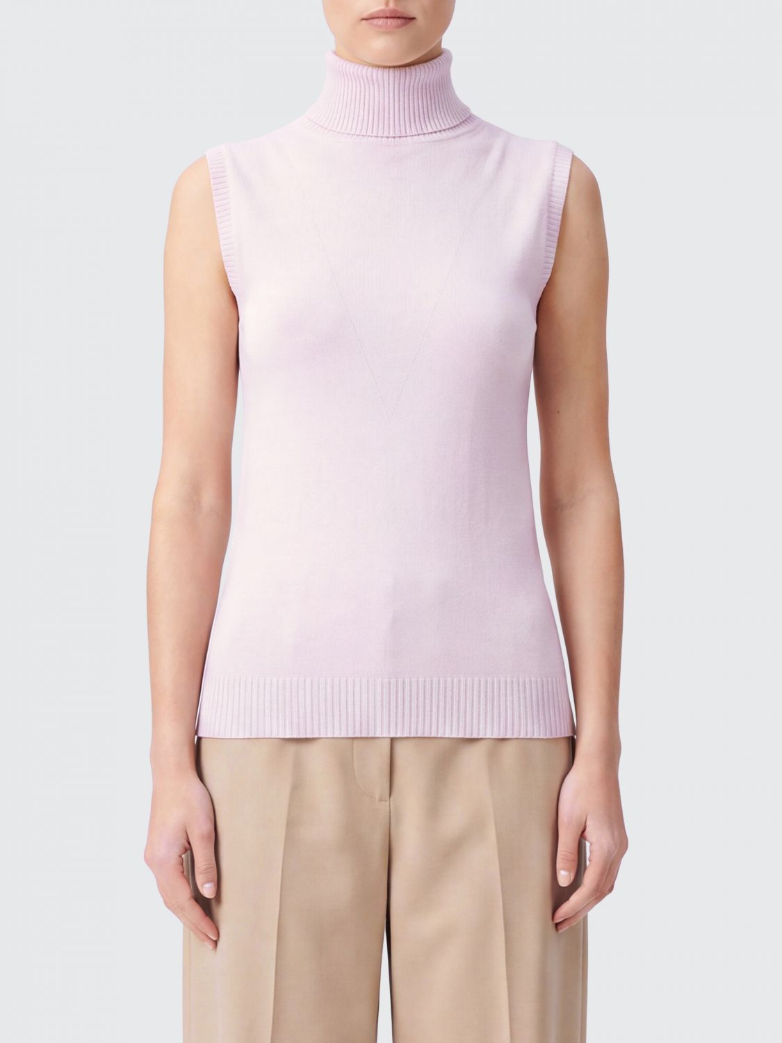 SPORTMAX Top Woman color Pink