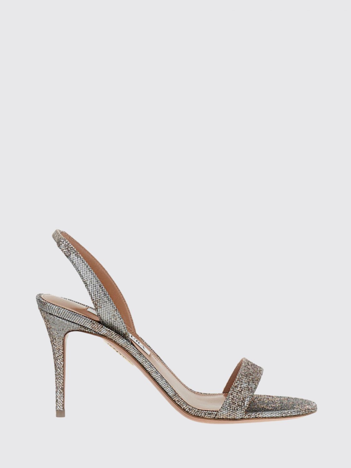 AQUAZZURA Scarpe Con Tacco Donna colore Grigio