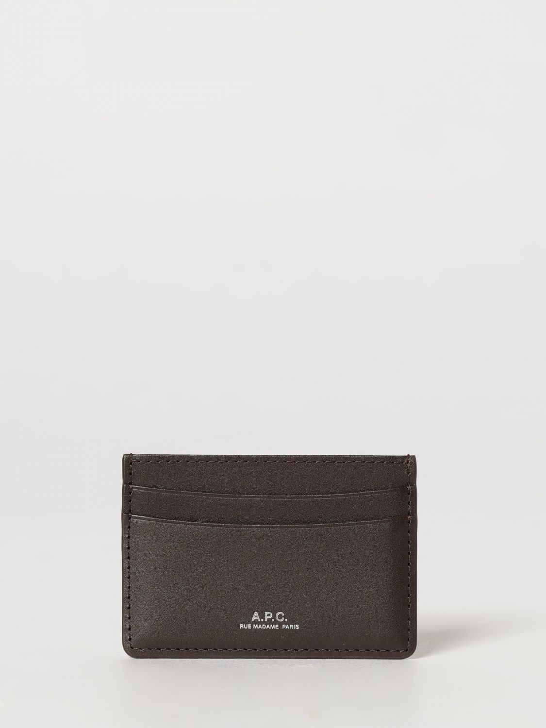 A. P.C. Portafoglio Uomo colore Marrone